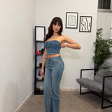 Fascia in denim 25142