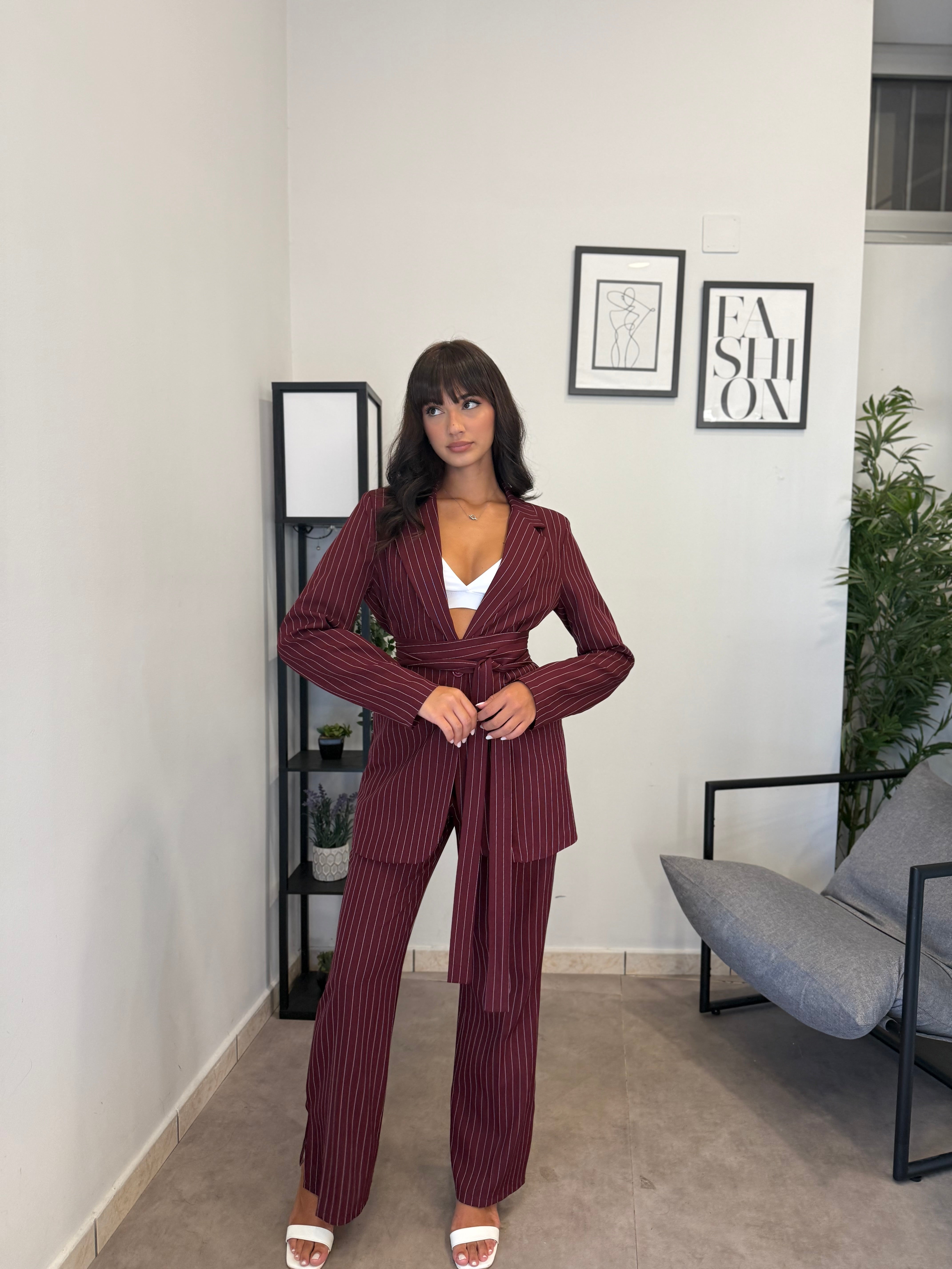 Tailleur Gessato 30575