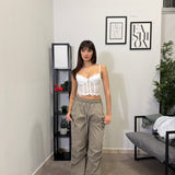 Corpetto Corto - Bianco 06112