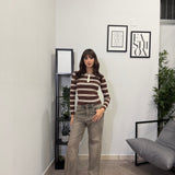 Jeans Wide leg Sabbiato 0013